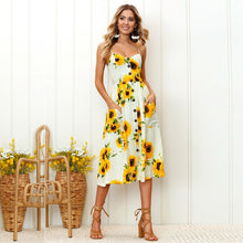 Load image into Gallery viewer, Floral Print Summer Dress