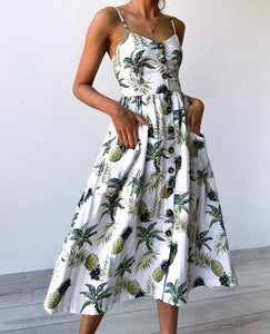 Floral Print Summer Dress