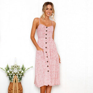 Floral Print Summer Dress