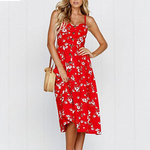 Floral Print Summer Dress