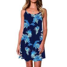 Load image into Gallery viewer, Vestidos Printed Backless Dress