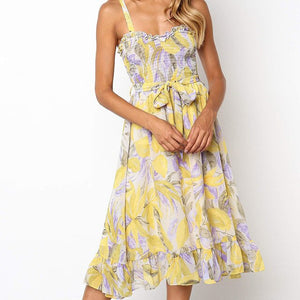 Long Cotton Midi Summer Dress